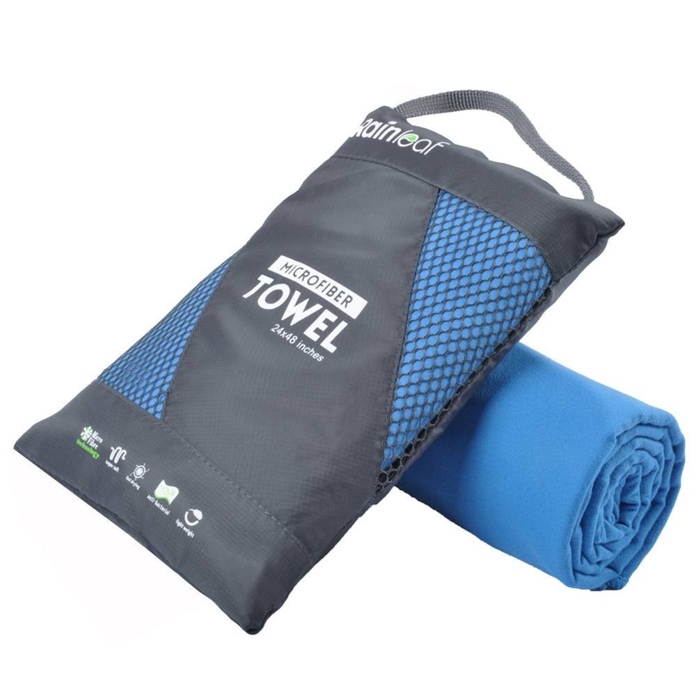 Microfiber Towel, 20 X 40 Inches. Blue. gallery