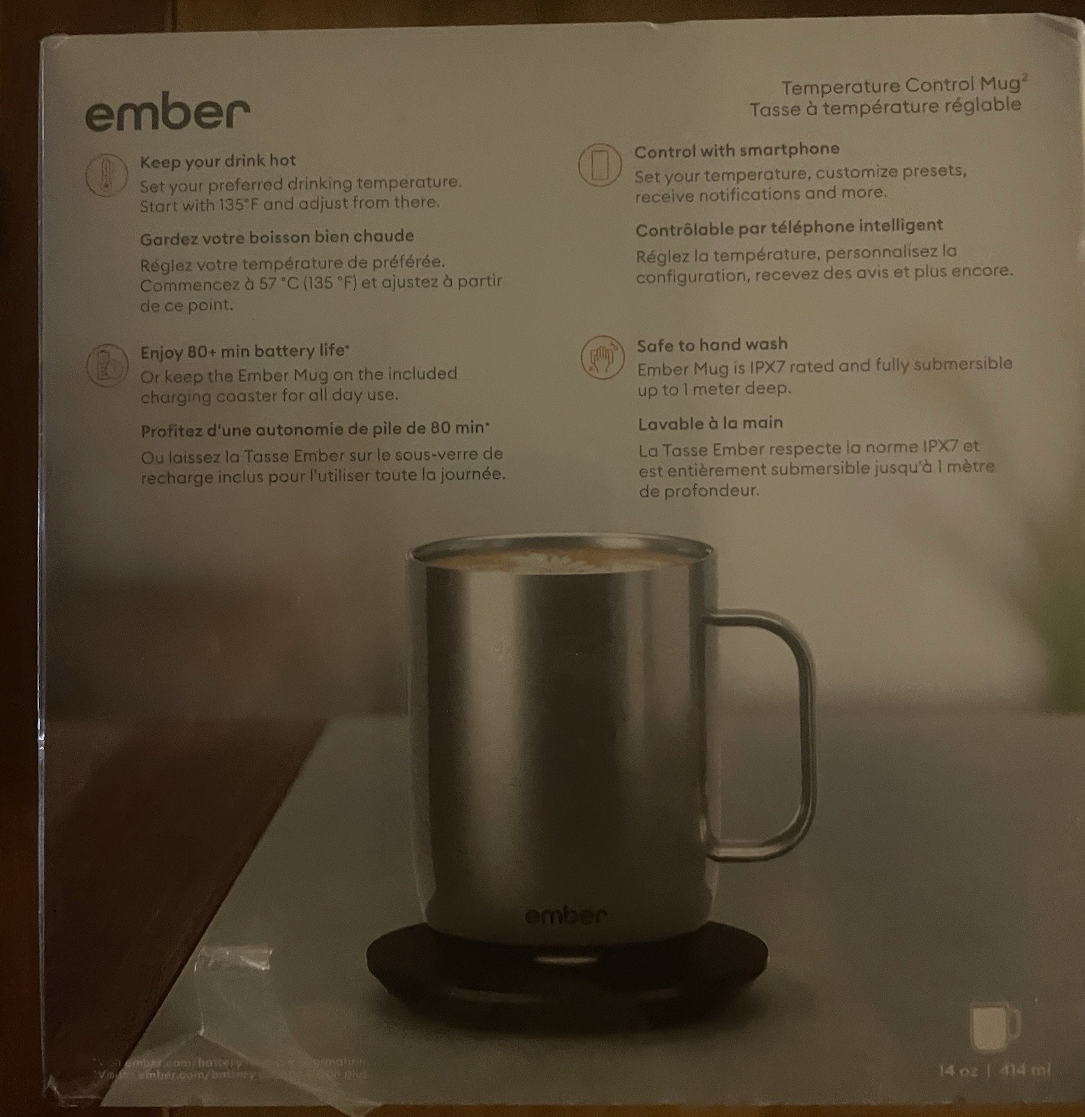 New Ember 14 oz. Temperature Control Smart Mug 2 gallery