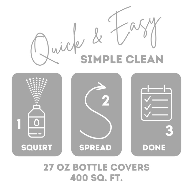 Quick Shine Multi Surface Floor Finish 27oz Pack of 2 Safe for Hardwood Vinyl... gallery