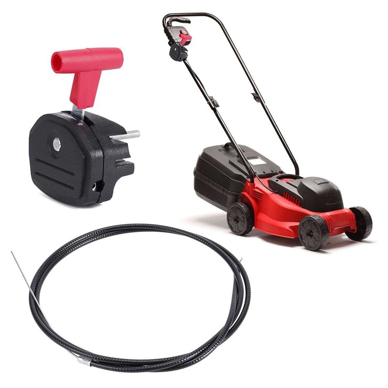 56 inch Throttle Cable with Handle for Push Lawn Mower Control Lever Replacement gallery