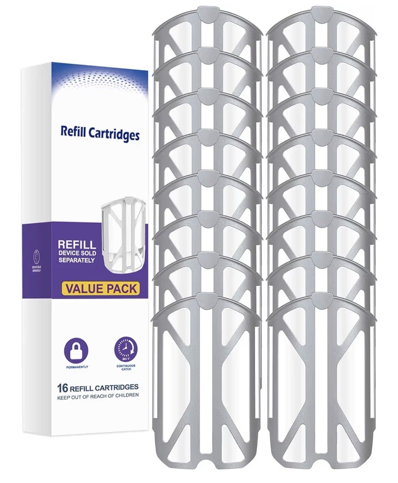 16 Pack Refill Cartridges For Zevo M364, M364A & Max Flying Insect Trap Refills gallery