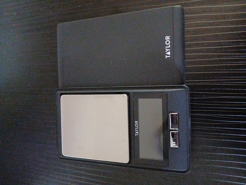 Taylor High-Precision Digital Portioning Scale with Cover, 16OZ/500G, Black gallery
