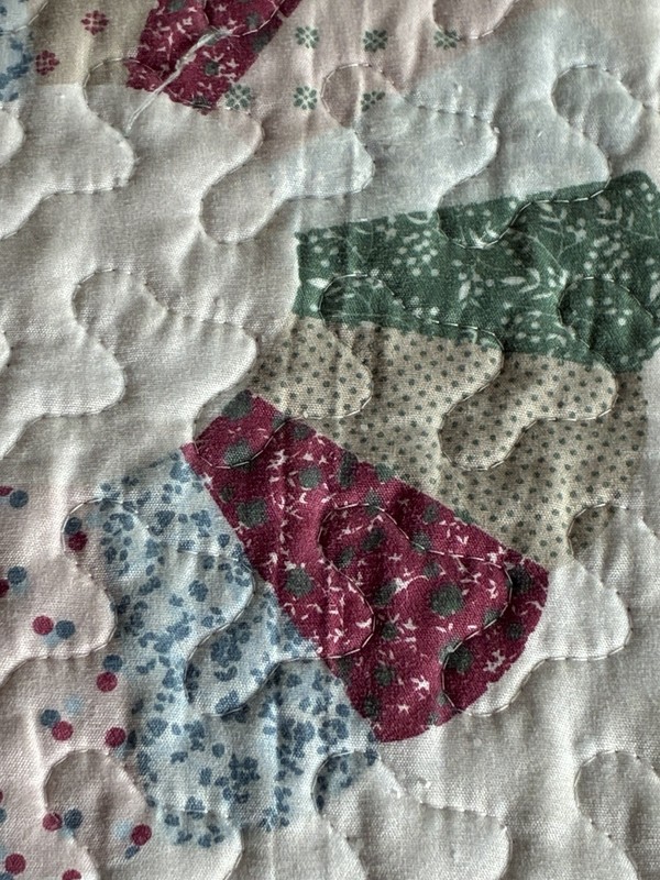 Pegasus Full Queen Patchwork Quilt 2 Matching Shams Country Cottage Floral gallery