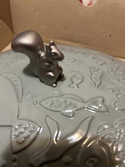 Squirrel Knob compatible with both STAUB & LE CREUSET