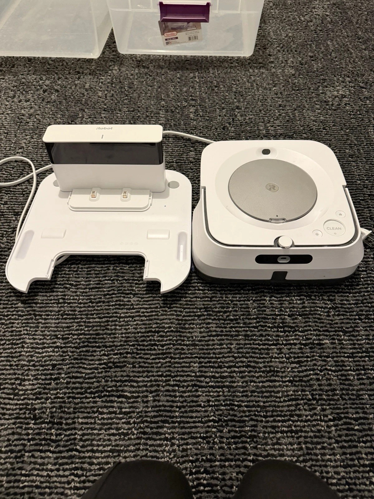 iRobot Braava Jet M6 Wi-Fi Connected Robot Mop +Homebase gallery