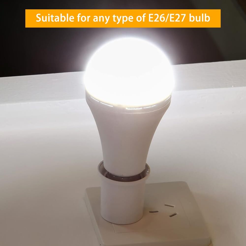 5/10PCS E26/E27 Light Bulb Socket to US Plug Adapter Converter Lamp Holder gallery