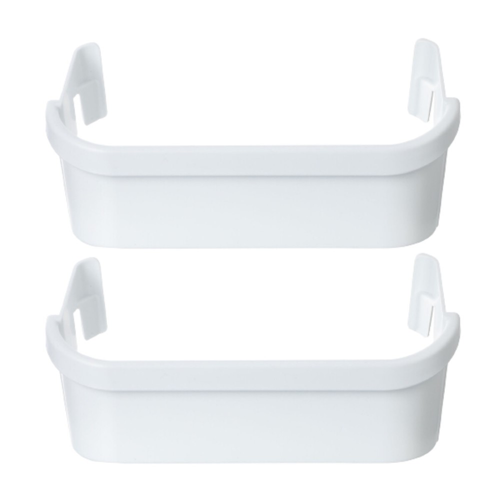 2 PACK 240351601 Door Bin Shelf White Electrolux Refrigerator Freezer AP2115974