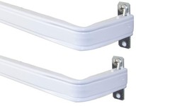 TWO FLAT SASH RODS for & Bottom Doors & Sidelights 18″ 28″