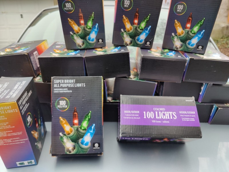 1 Unit/Box - Select Quantity - Super Bright 100 Piece All Purpose Holiday Lights gallery
