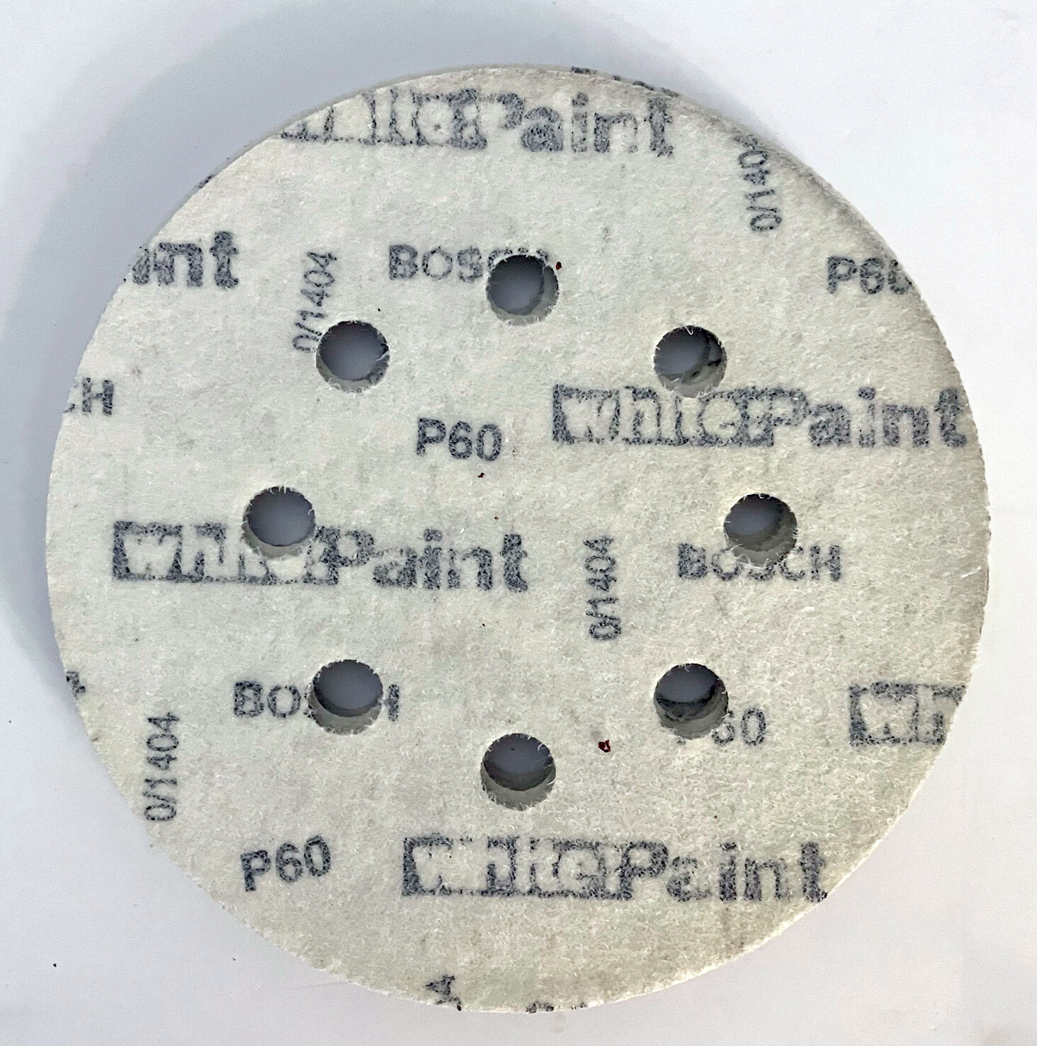 30 BOSCH 5" 8 HOLE HOOK & LOOP SANDING DISCS ASSORTED GRIT 5 PKS OF 6 SR5W000 gallery