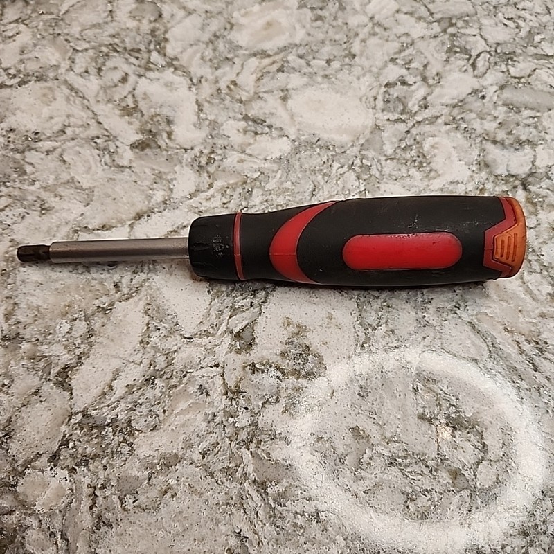 SAE ¼" Ratcheting Nutdriver Force 71630 Screwdriver Set Of Sockets In The Handle gallery