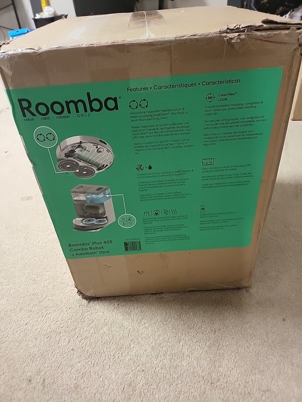 iRobot Roomba Plus 405 Combo Robot + AutoWash Dock G185220 gallery