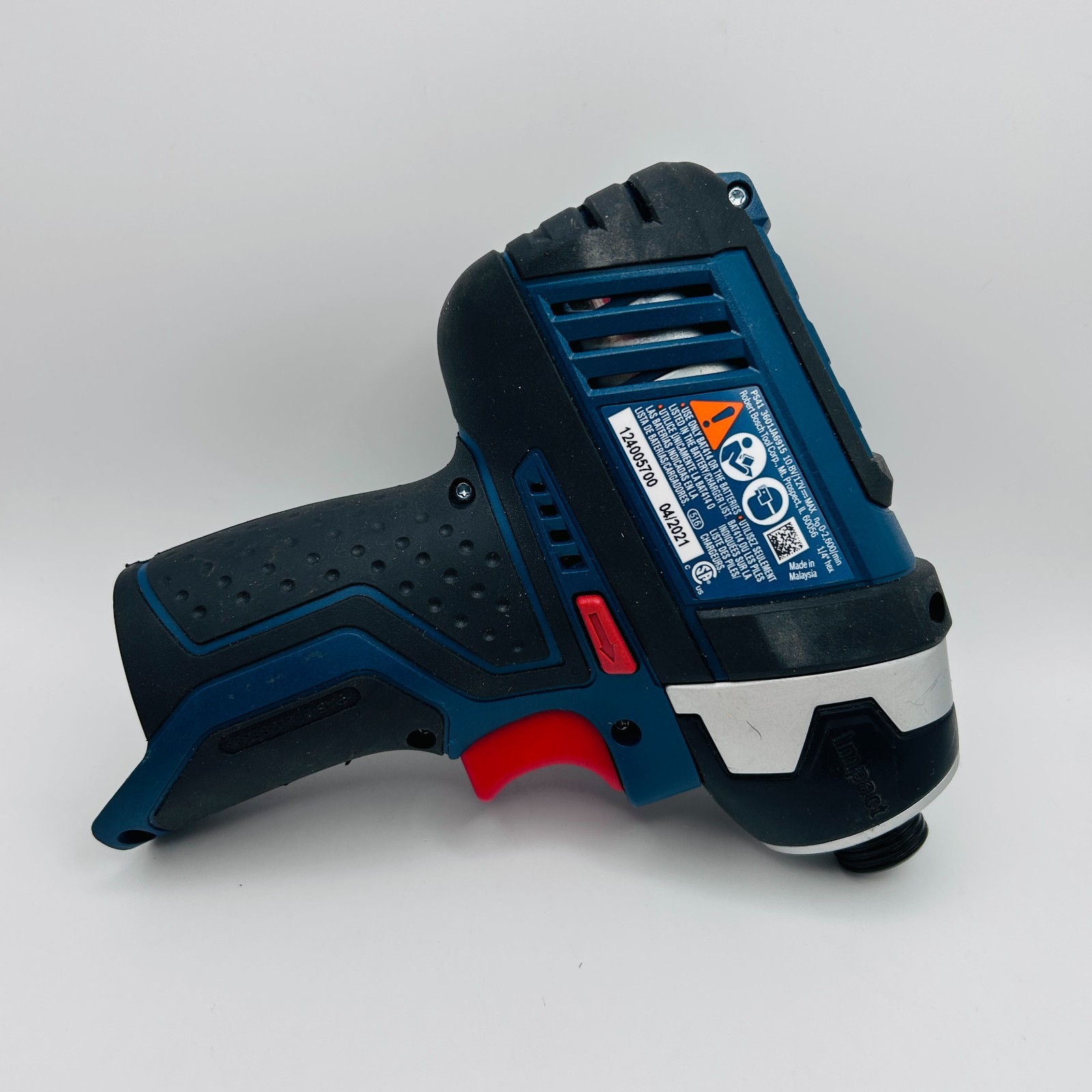 Bosch 12V Li-Ion Cordless 1/4 in Keyless Impact Driver Tool Only gallery