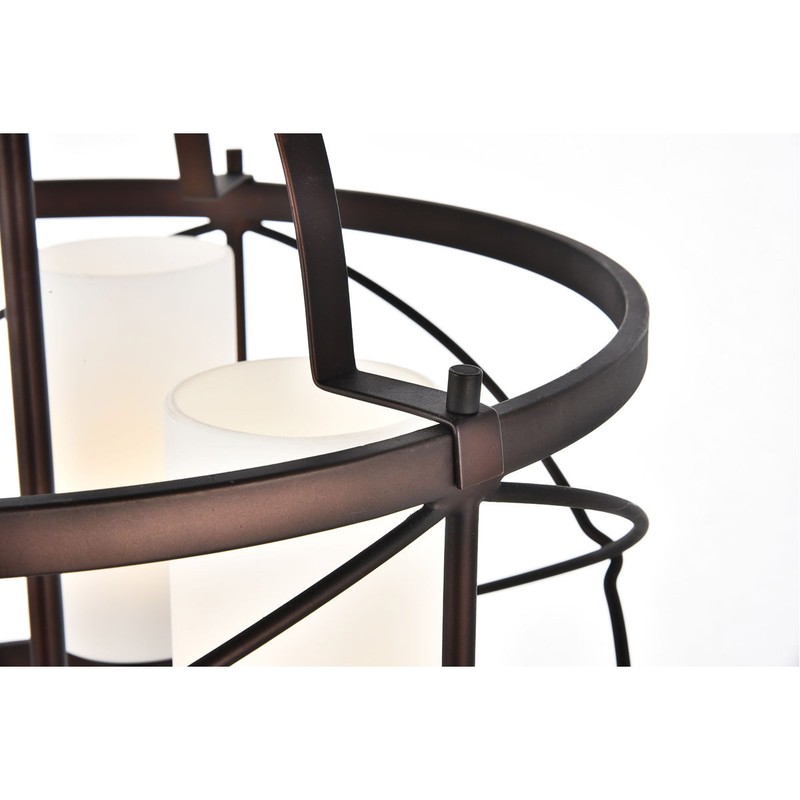 COPPER BROWN IRON KITCHEN ISLAND DINING ROOM CEILING CHANDELIER FIXTURE 3 LIGHT gallery