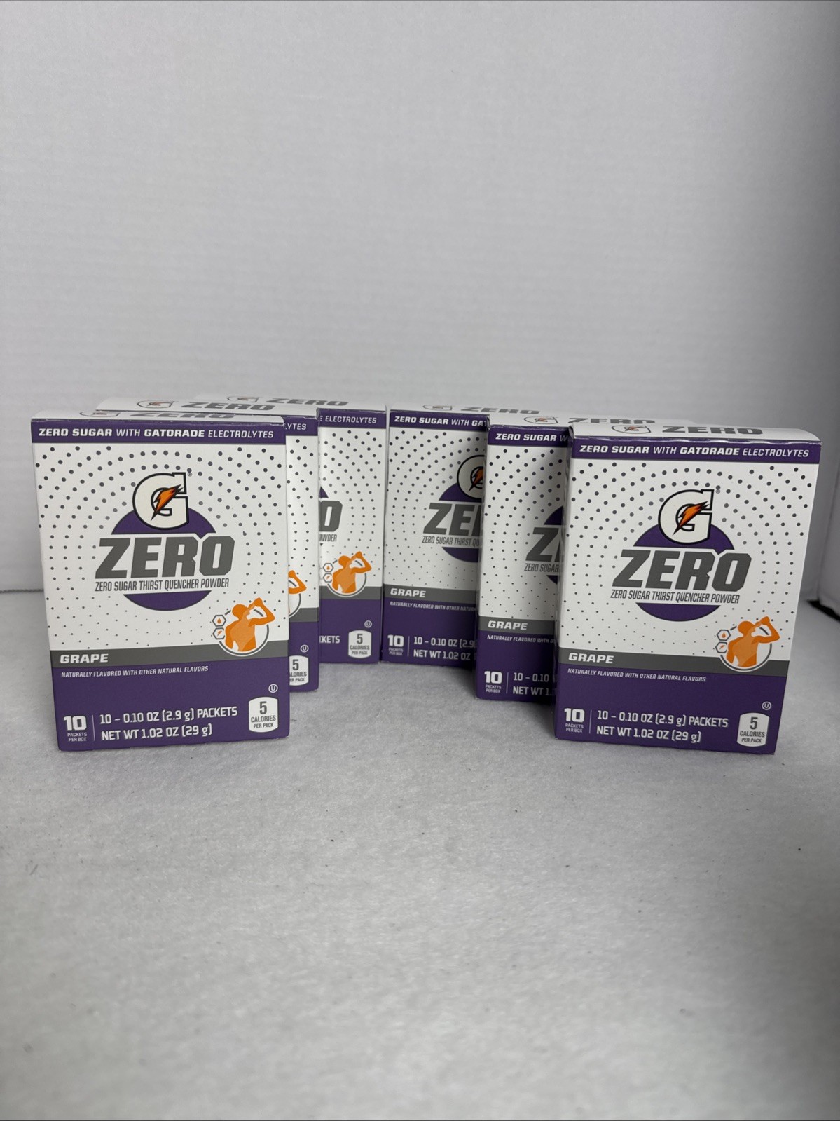 6x Gatorade G Zero Powder Grape 60Packets Sugar Free Sports Drink See Pictures gallery