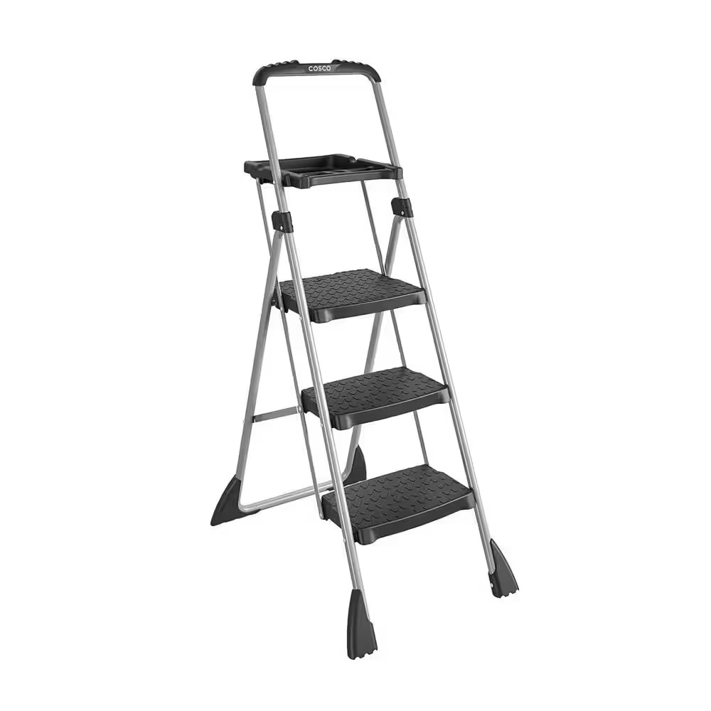 4 Ft. Steel Max Work Platform Ladder with 225 Lbs. Load Capacity gallery