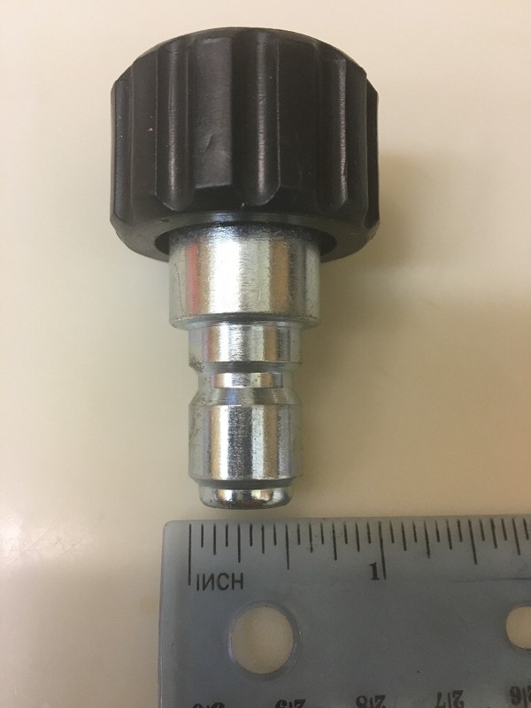 MTM Hydro 3/8" Quick-Connect Plug With M22/14mm Standard Size Twist Connect gallery