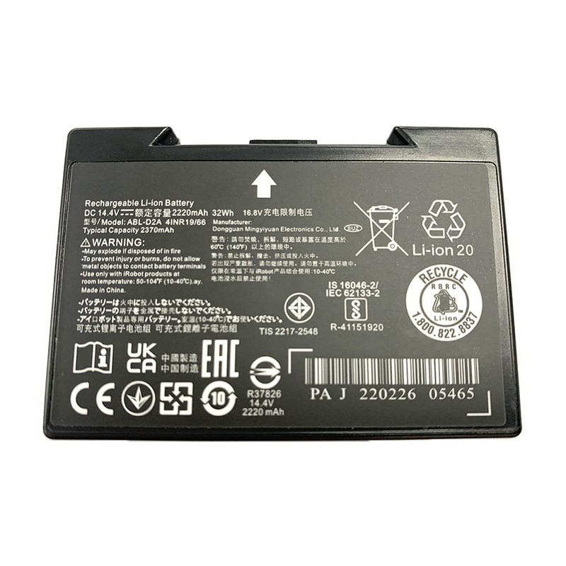 ABL-D2 Battery For iRobot Roomba e5 e6 i1 i2 i3 i4 i5 i6 i7 i7+i8+ j5+ J6 J7 J9+ gallery