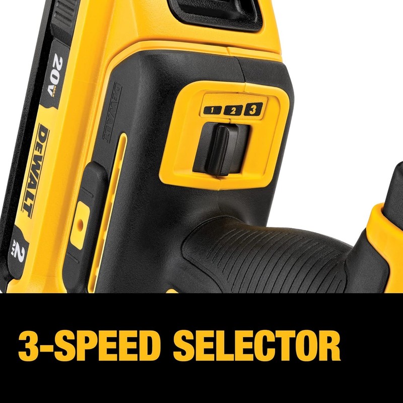 DEWALT DCS356D1 20V MAX XR Oscillating Multi-Tool Kit 3-Speed Cordless with Batt gallery