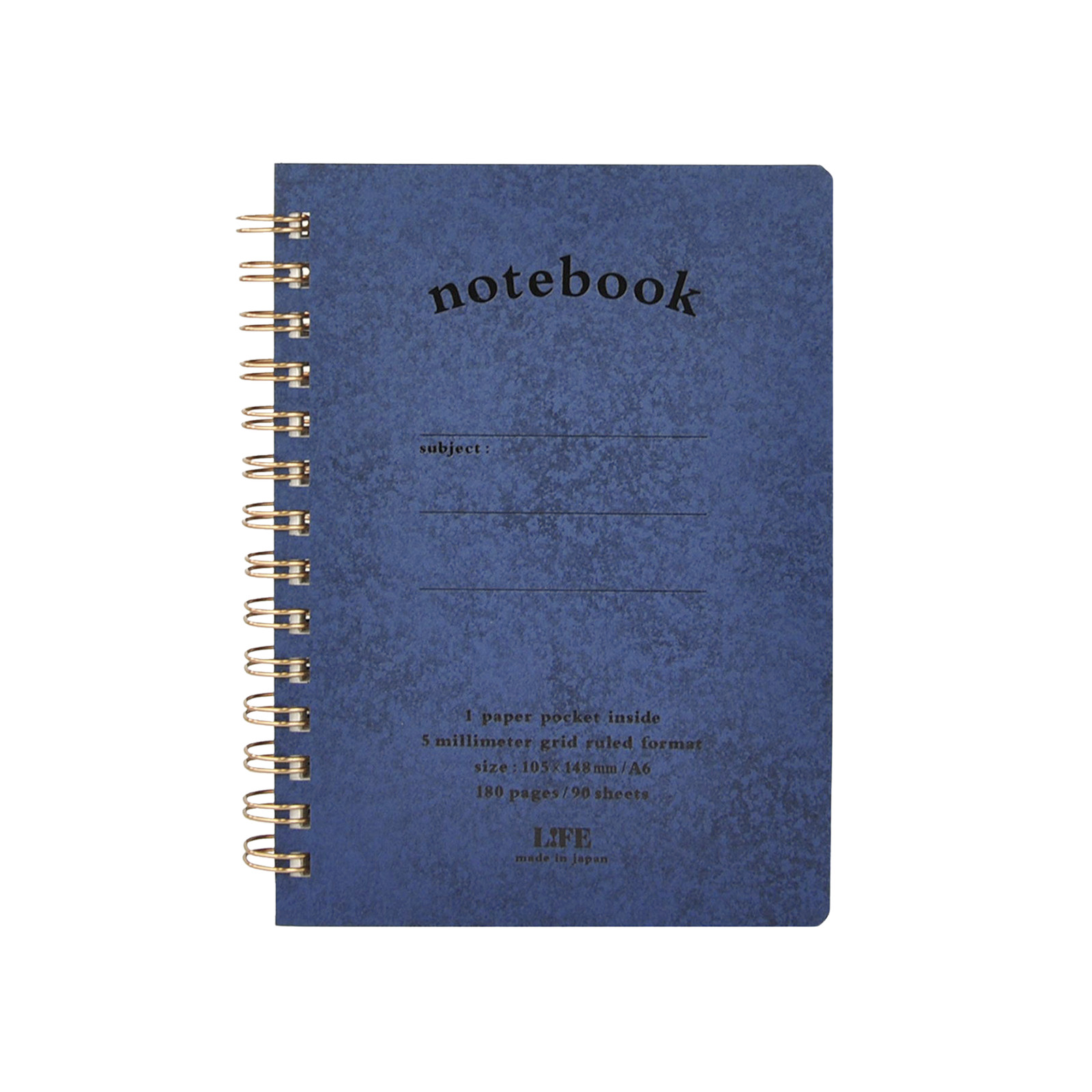 Life Pocket Notes Spiral Bound Notebook: 4 in. x 6 in. (Blue) *A6 notebook gallery