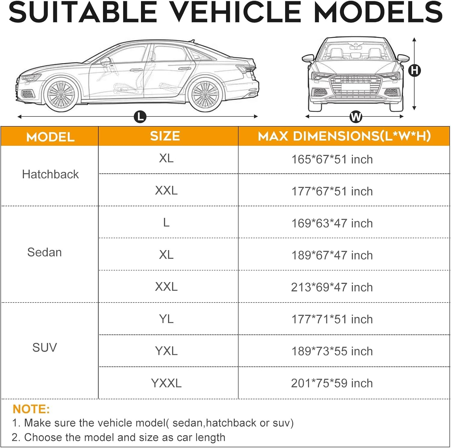Waterproof SUV Car Cover: 6-Layer Protection from Rain, Snow, UV & Dust - Univer gallery