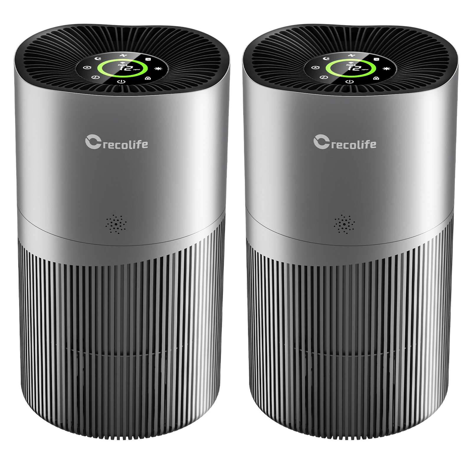 2x Smart WiFi Air Purifier Auto Mode Sensor for Home Large Room up to 2152 Sq Ft gallery
