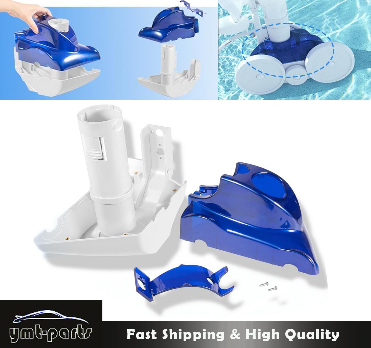 9-100-7030 Top & Base Assembly Fit Polaris Vac-Sweep Models 380/360 Pool Cleaner gallery