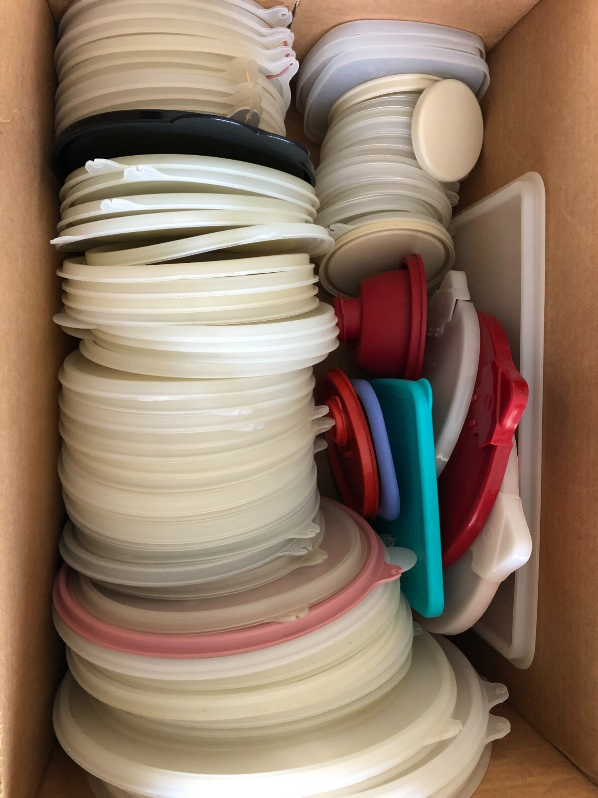 Tupperware Replacement Lids - Many Sizes, Colors - You Choose! Volume Discount! gallery