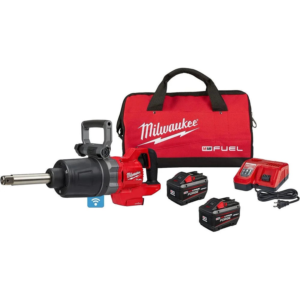 Milwaukee M18 Fuel 1Inch D-Handle Ext Anvil High Torque Impact Wrench With gallery