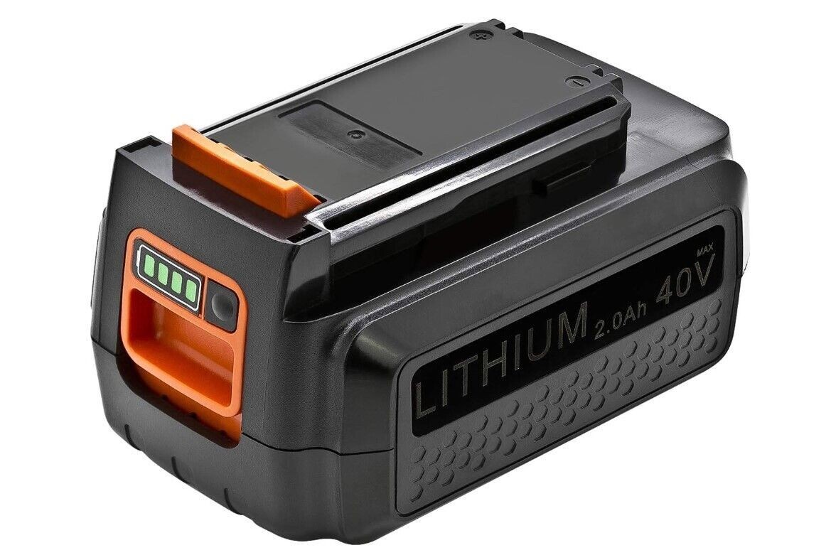 40V MAX Lithium Battery Replacement for Black & Decker LBX1540 LBX2040 4.0Ah gallery