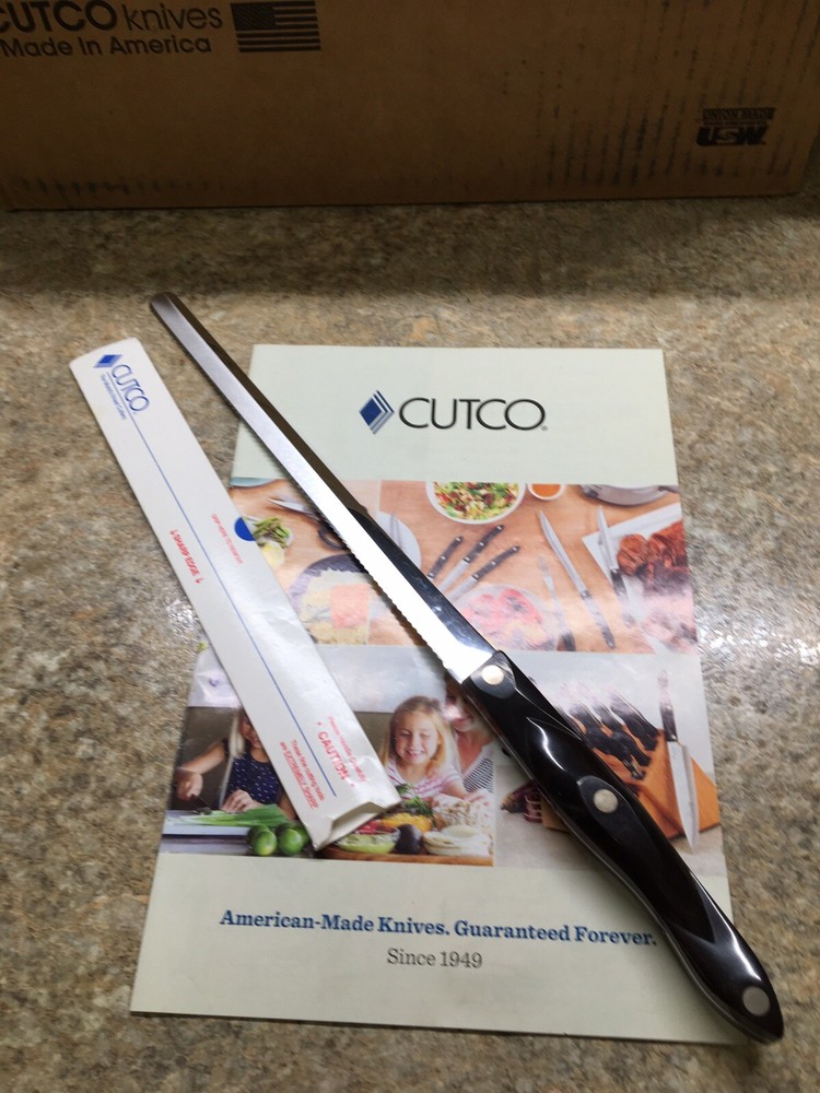 CUTCO 1724 Bread Slicer Knife Sharp! Factory Fresh! Classic/Black Choose Qty