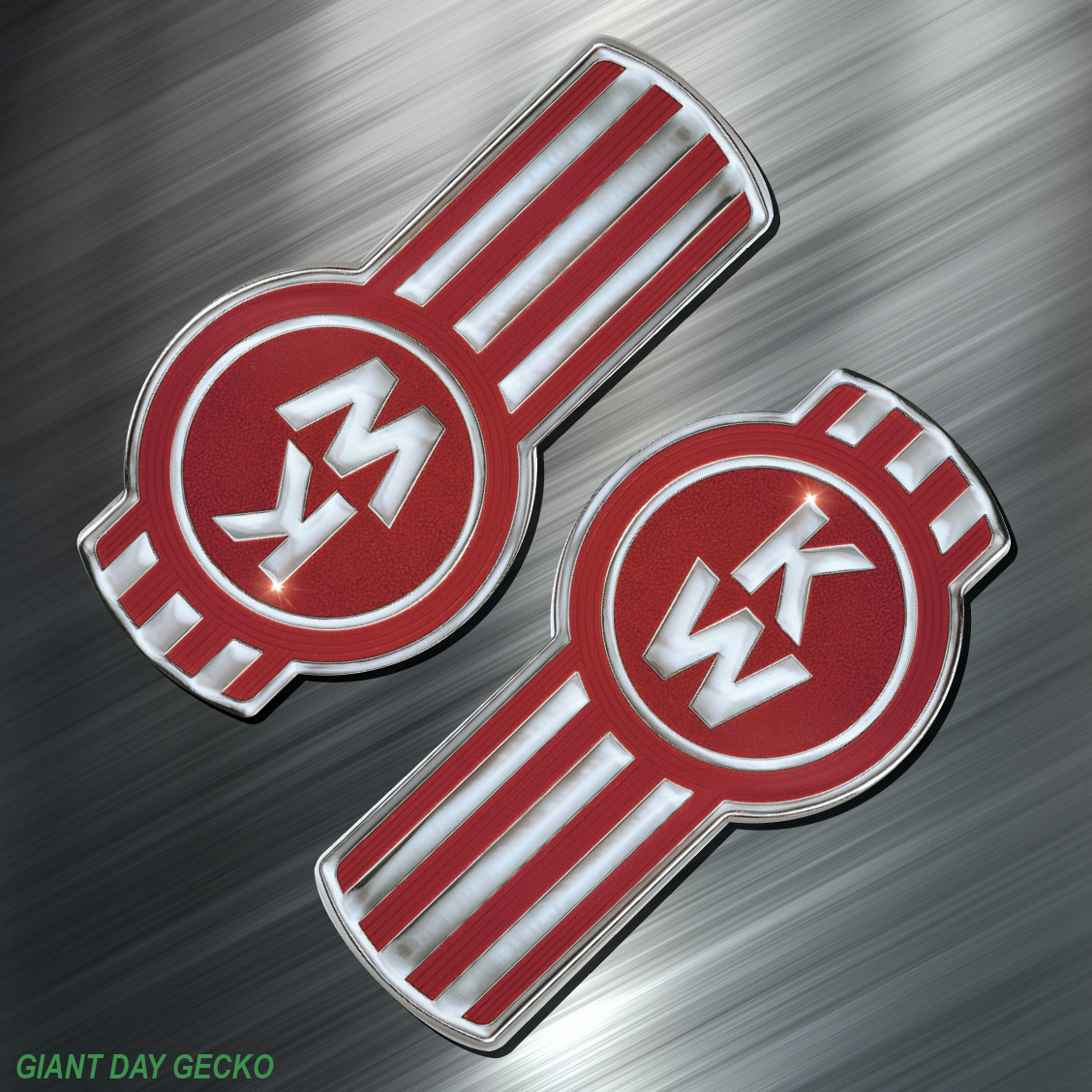 (2) TWO KENWORTH Vinyl Decal Sticker For Car Laptop Skateboard NEW KW TRUCK gallery
