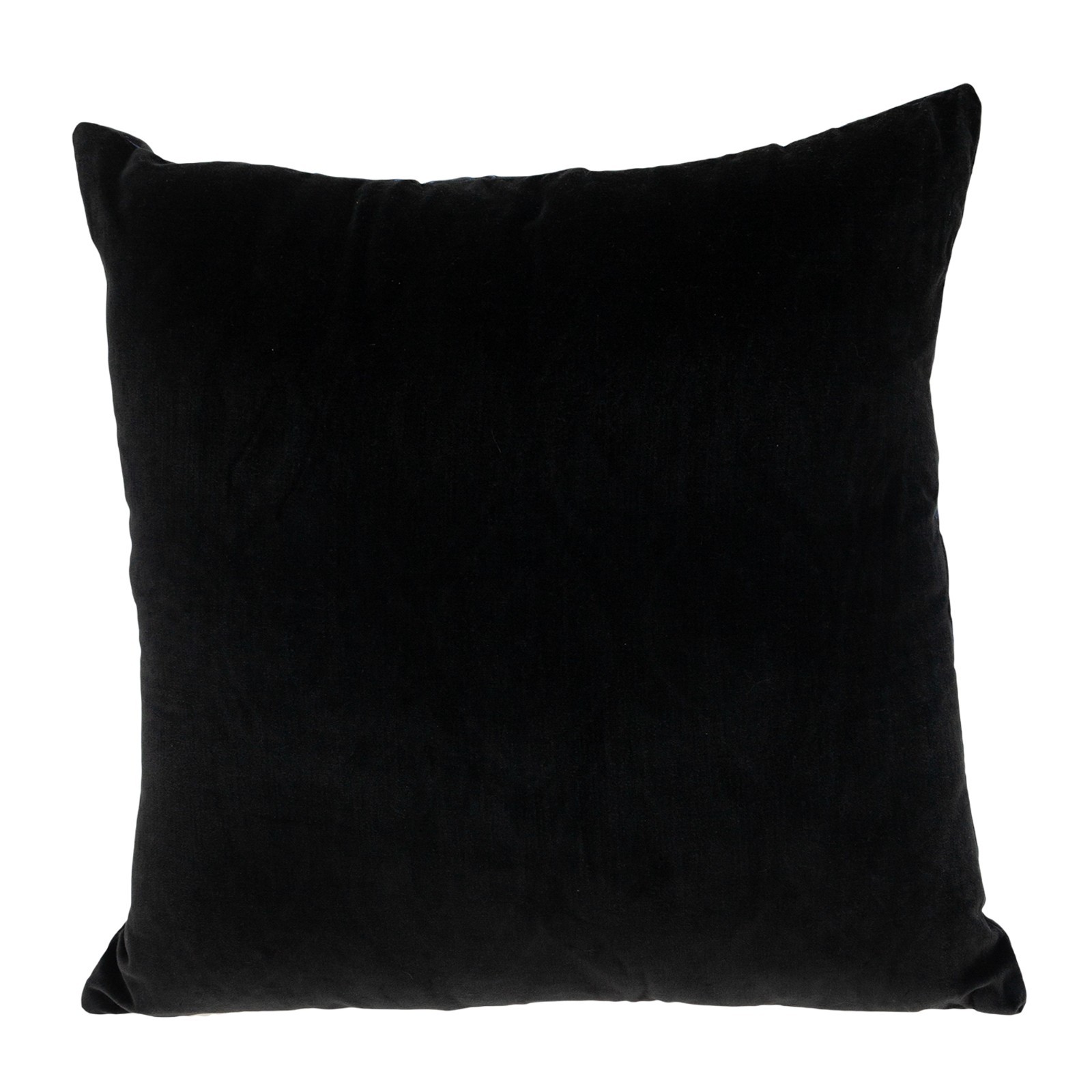 Parkland Collection Crimson Charcoal Abstract Velvet Throw Pillow, 22 x 22 gallery