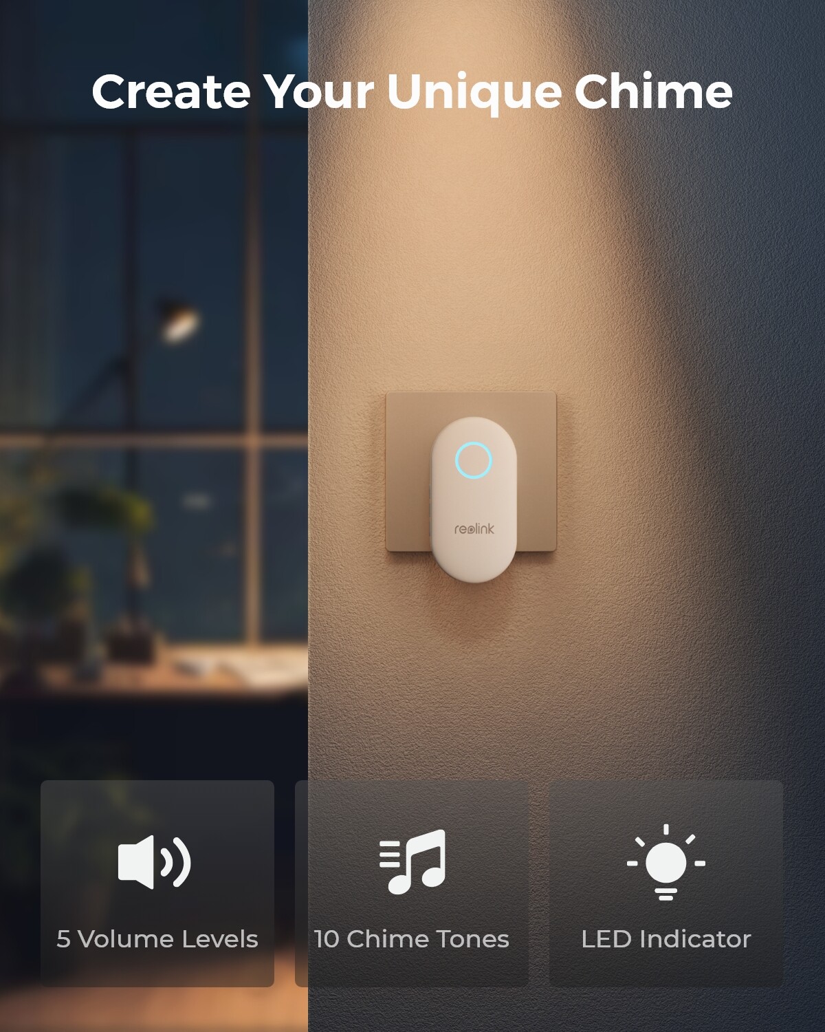 Reolink Digital Chime Remote Control Easy Plug & Play for Reolink Video Doorbell gallery