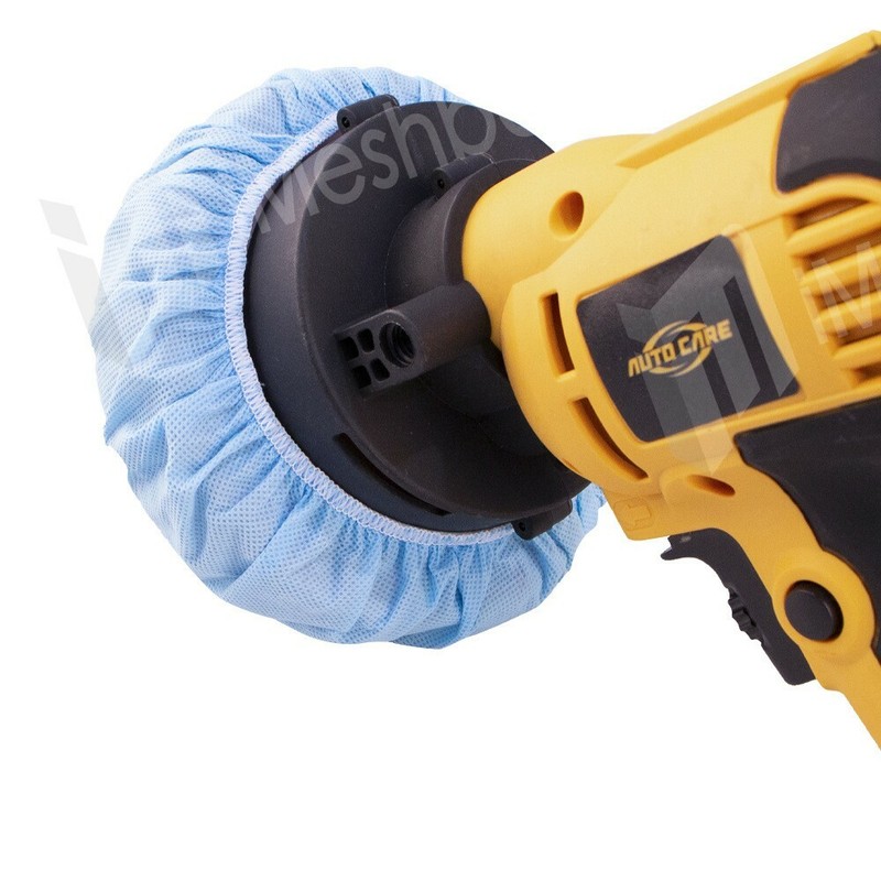 Efficient Cleaning with Microfiber Polisher Buffer Bonnets - 20PCS 5 to 6 inches gallery