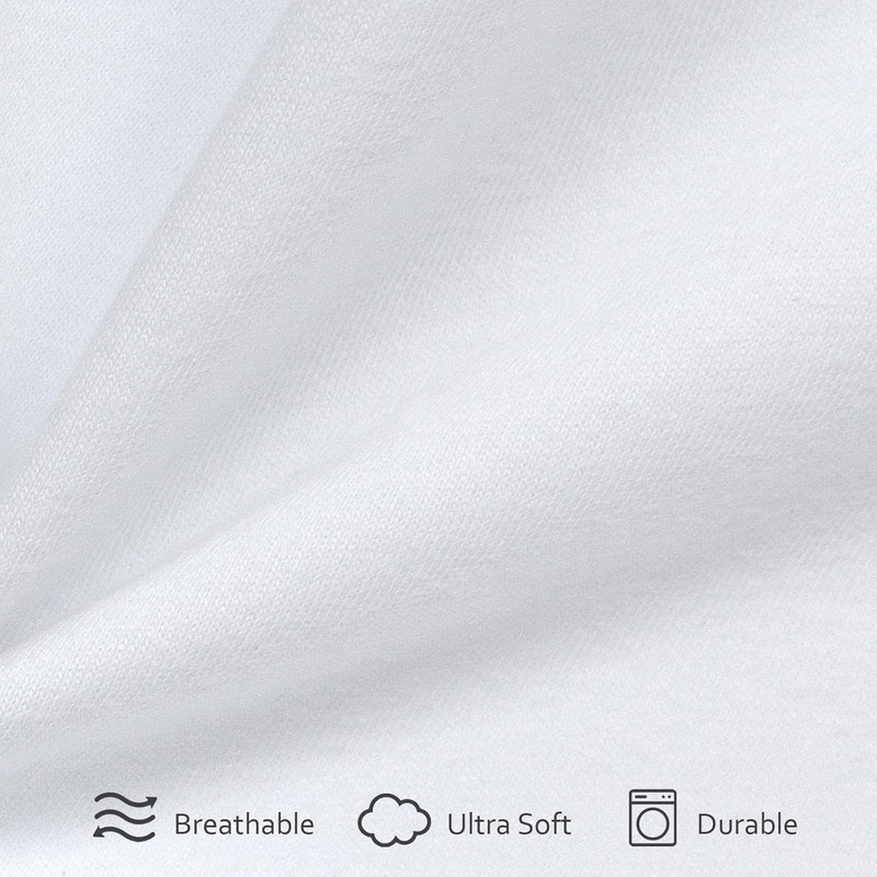 Cot Sheets 31" X 75"(2 Pack), Cot Fitted Sheet Ultra Soft and Breathable Snug Fi gallery