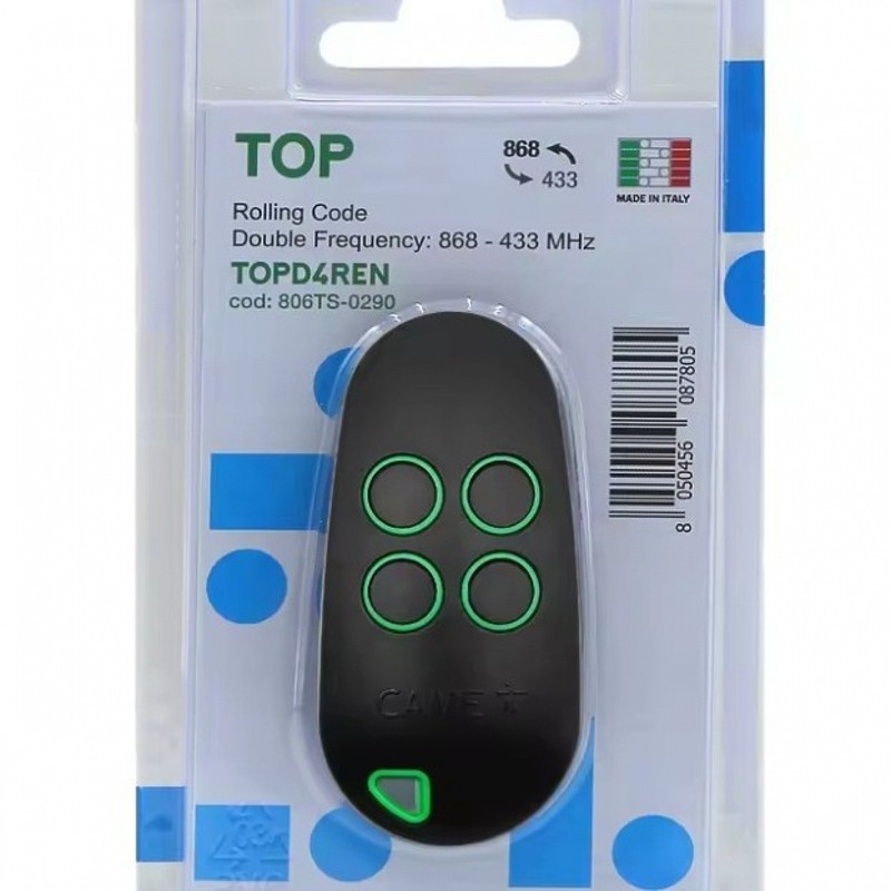 CAME TOPD4REN 806TS-0290 Rolling Code Remote Control gallery