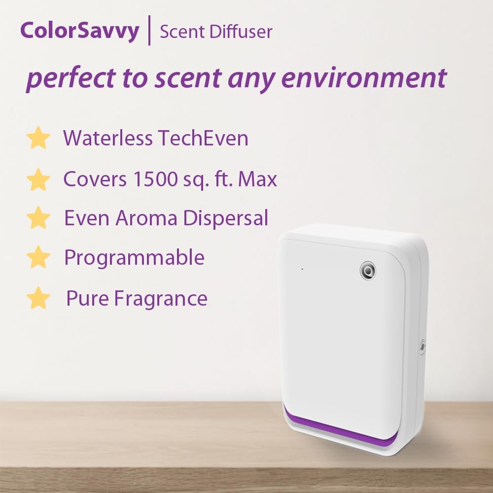 Smart Scent Air Machine for Home, 1500 Sq. Ft Coverage Waterless Oil Diffuser... gallery