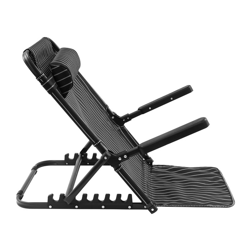 7 Position Adjustable Bed Backrest Support w/ Arms & Headrest Folding Reading gallery