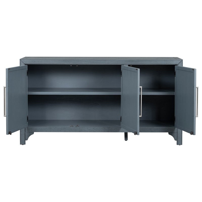 U_Style Designed Storage Cabinet Sideboard with MDF+Pine veneer , Adjustable S gallery