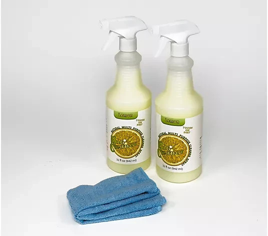 Bio Cleaner Set of (2) 32oz Multi-Surface Spray Cleaners gallery