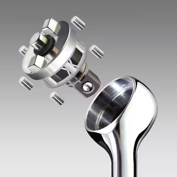 Zero Degree 3/8 in. Drive Gearless Ratchet with Socket Quick Release gallery