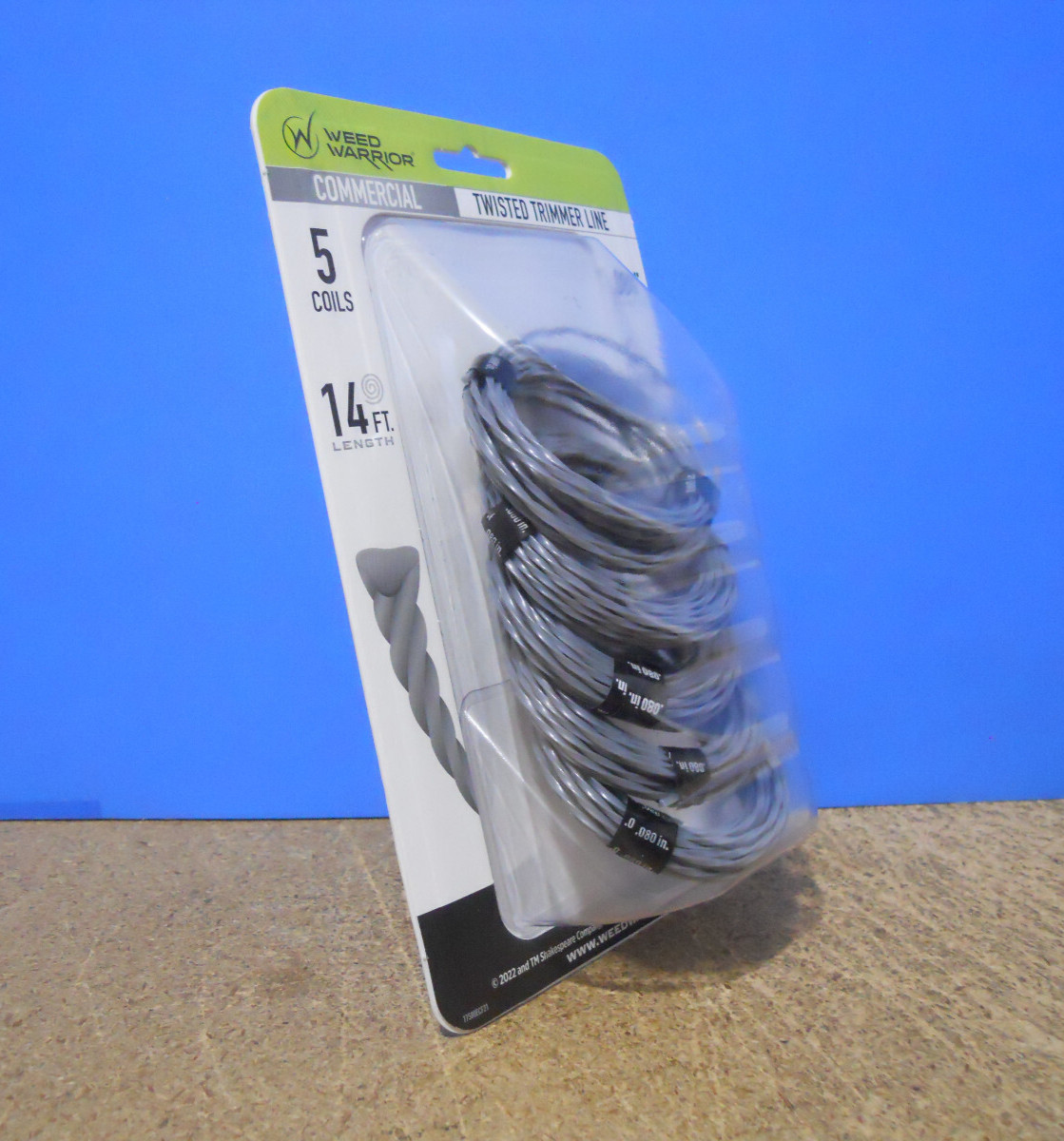 Weed Warrior Commercial Twisted Trimmer Line 5 Count Coil Packs .080" x 14 ft. gallery