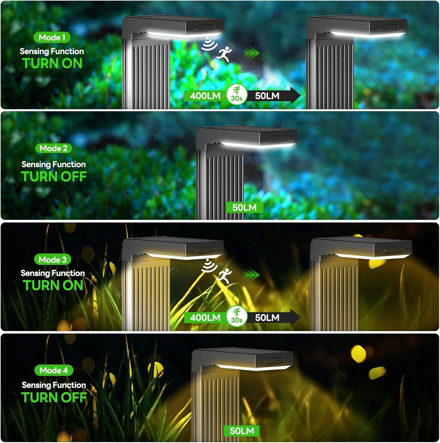 6 Pack LED Solar Garden Lights, Outdoor Decovration 3fdv Nllasv gallery