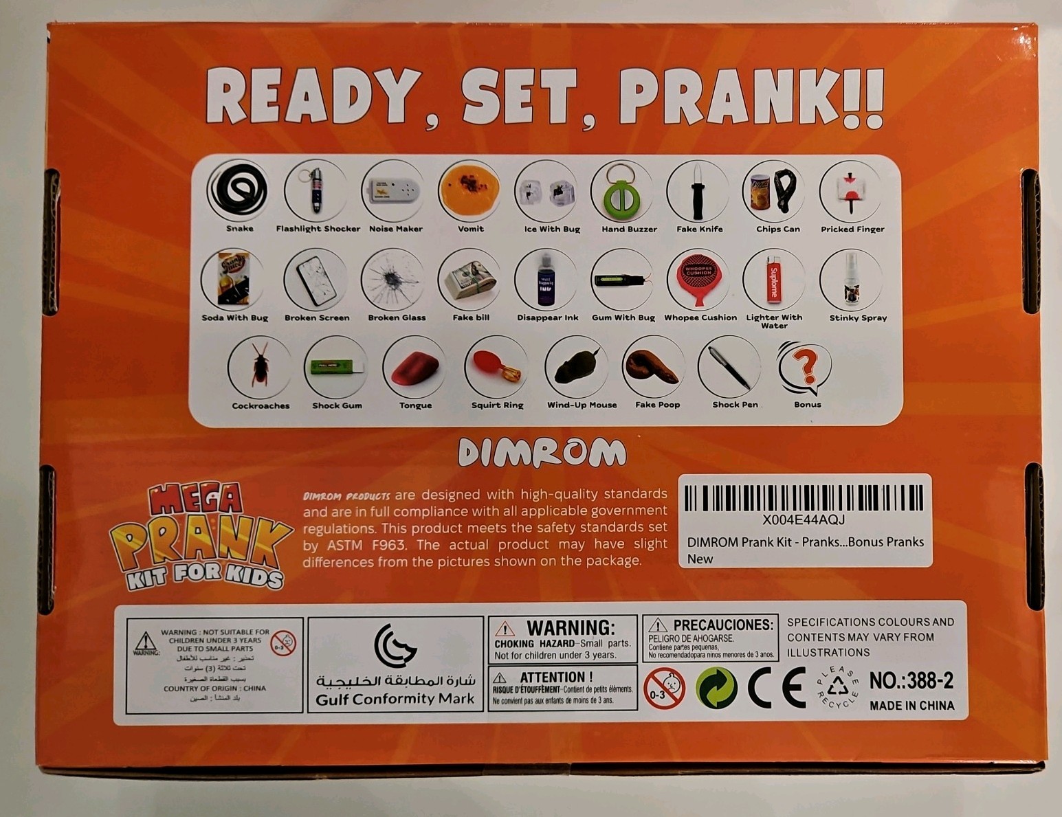 Prank Kit for Kids - 25 Gags & Practical Joke Toys - Prank Stuff for April Fools gallery
