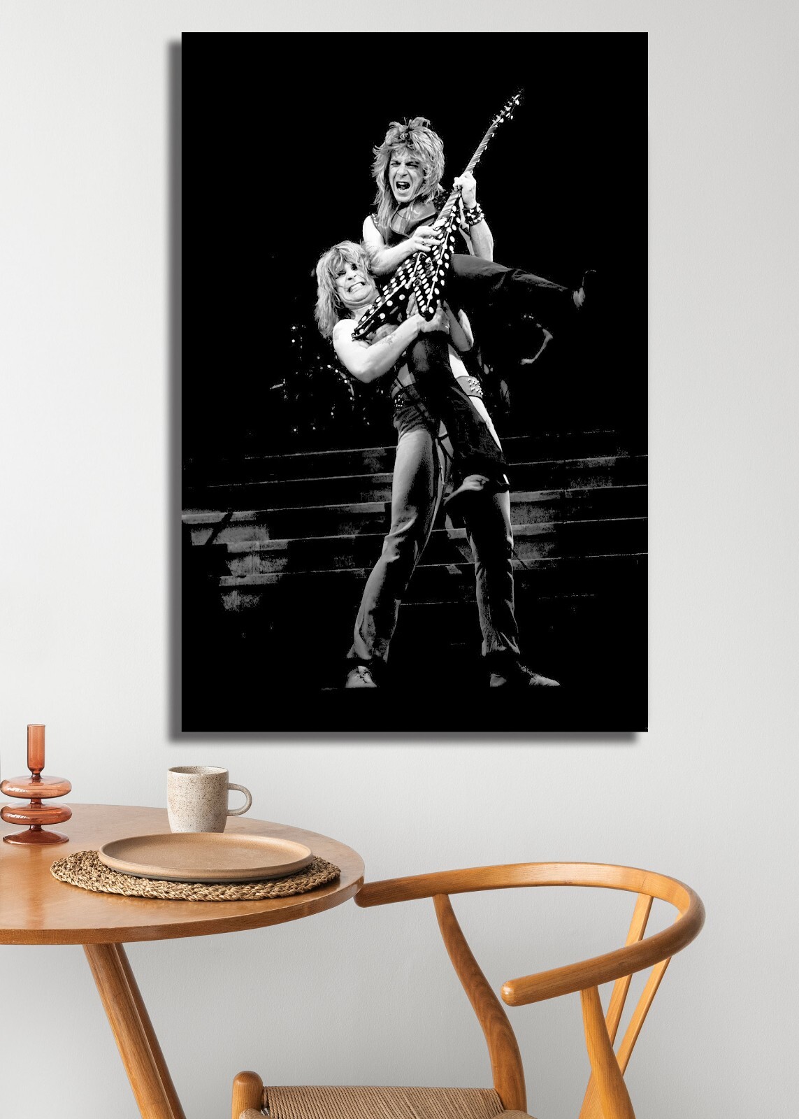 Randy Rhoads Poster 24x36 Inch Live Concert Photo Rare Wall Art Print - RR09 gallery