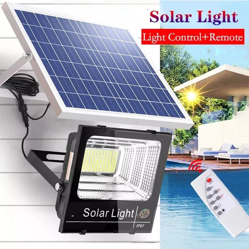 800W Outdoor LED Solar Security Light Street Flood Light Dusk to Dawn Wall Lamp