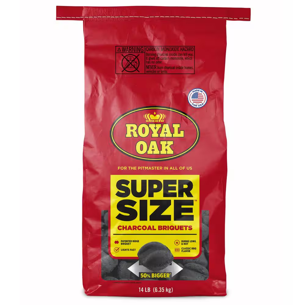 14 Lbs. Charcoal Briquets Super Size gallery