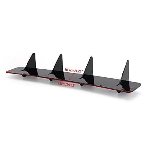 Car Rear Bumper Lip Diffuser Side Splitter Valance Spoiler Fits for VW Golf gallery