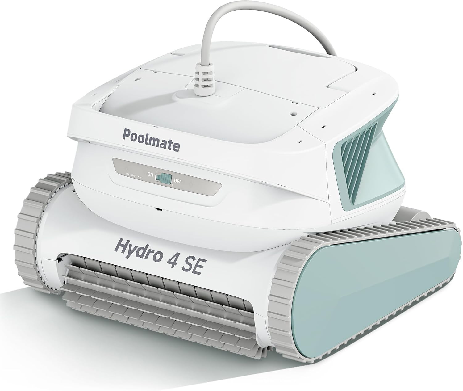 Hydro 4SE Robotic Pool Cleaner, S-Shaped Path/Auto Wall/Waterline Cleaning, 40FT gallery